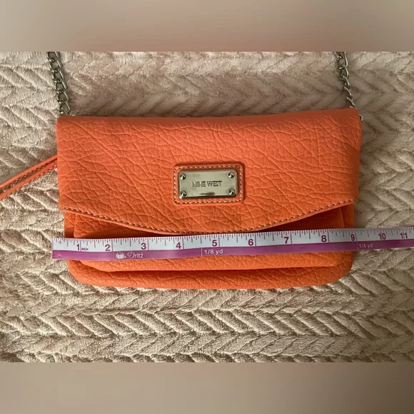 *SOLD ON EBAY* Nine West Orange crossbody - Picture 12 of 12